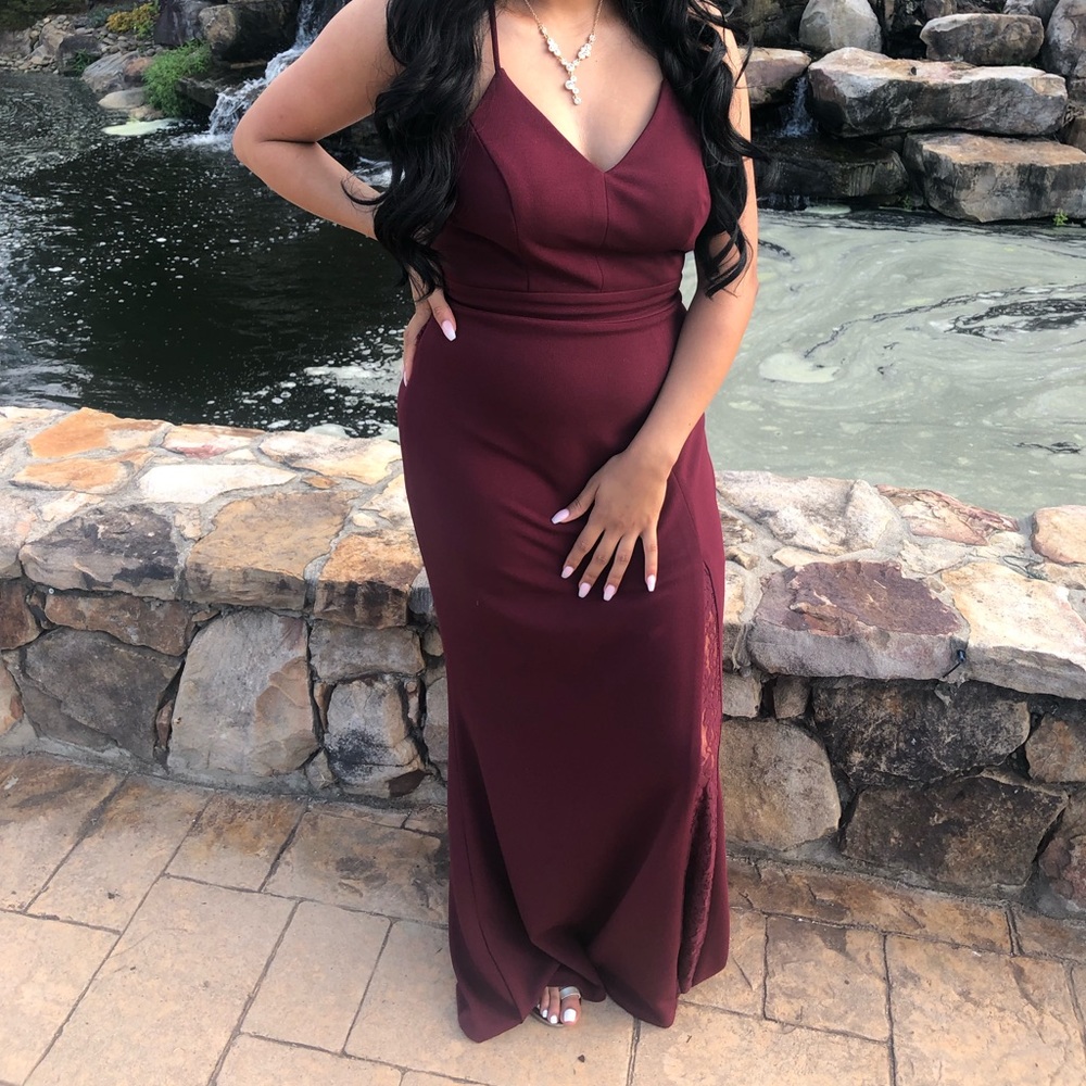 David’s bridal bridesmaid dress